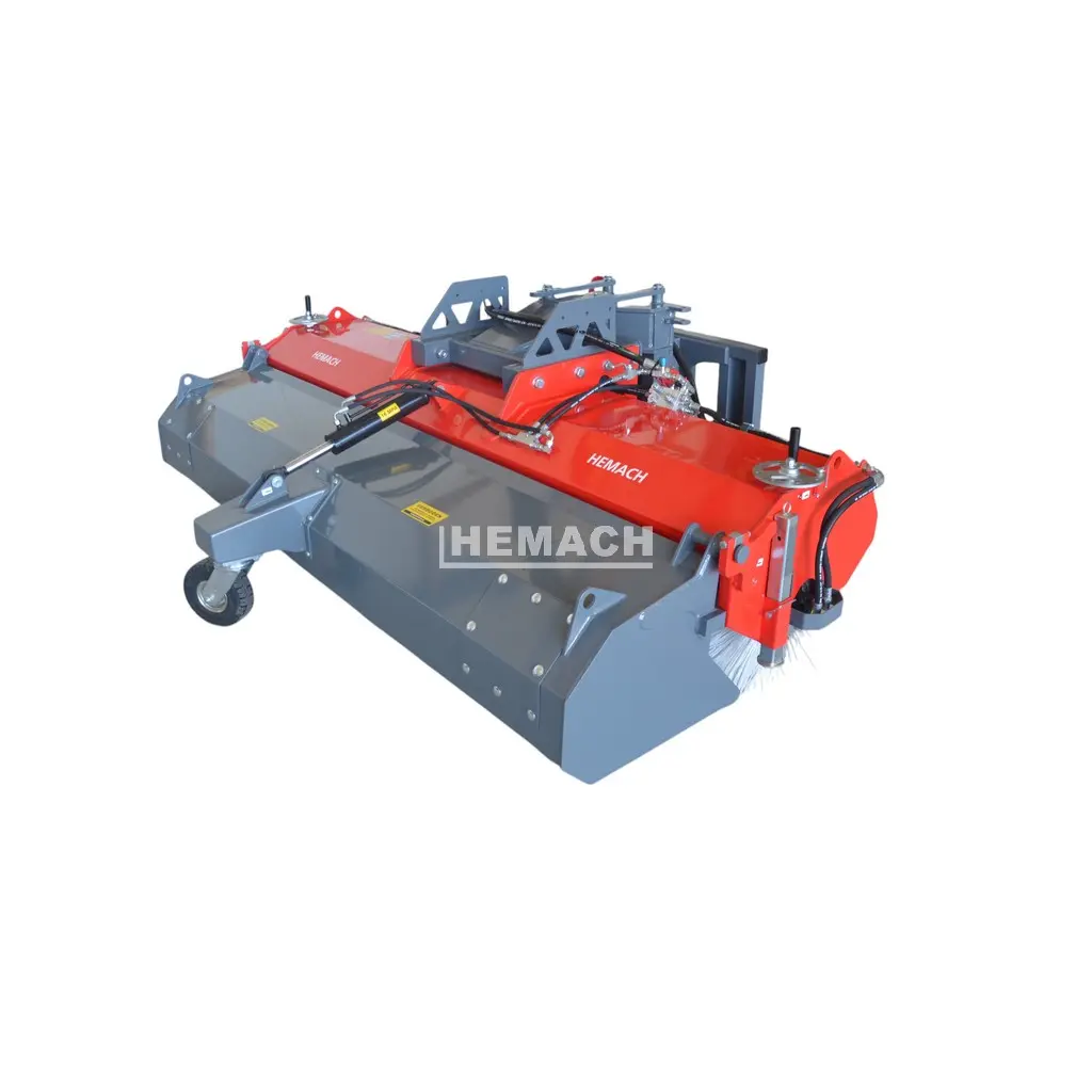 Hemach veegmachine zwaar shovel / verreiker (Ahlmann 1, Nee, Vol PE)